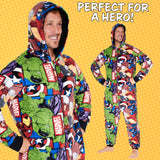 Marvel Onesies for Men and Teenagers - Avengers Multicolored - Get Trend