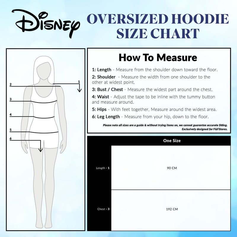 Disney Blanket Hoodie - Adults 2 in 1 Oversized Fleece Hoodie - Stitch