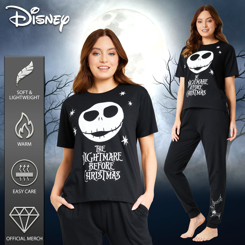 Disney Nightmare Before Christmas Ladies Pyjamas Set - Get Trend