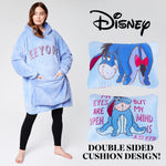 Disney Blanket Hoodie - Adults 2 in 1 Oversized Fleece Hoodie - Eeyore - Get Trend