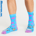 Disney Mens Socks - Pack of 5 Crew Socks for Men - Monsters INC. - Get Trend