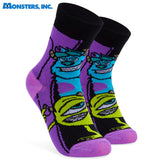Disney Boys Socks Monsters Inc 5 Pack of Ankle Socks Size 11-6 Comfy Crew Socks for Kids Teenagers Boys Gifts