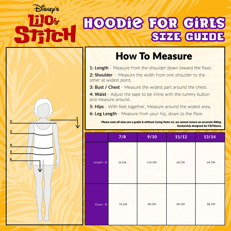 Disney Stitch Hoodies for Girls - Pink Stitch - Get Trend