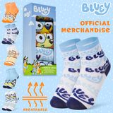 Bluey Boys Calf Socks, Soft Breathable Kids Socks Pack of 5 - Gifts for Boys