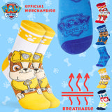 Paw Patrol Boys Calf Socks, Soft Breathable Kids Socks Pack of 5 - Boys Gifts