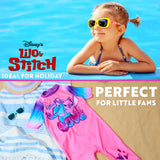 Disney Girls One Piece Swimming Costume, Full Kids Swimsuit - Girls Gifts