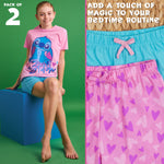 Disney Stitch Pyjamas for Girls Teens Short Sleeve PJs Set Soft Breathable Lounge Set - Get Trend