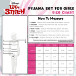 Disney Stitch Pyjamas for Girls Teens Short Sleeve PJs Set Soft Breathable Lounge Set - Get Trend