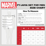 Marvel Mens Short Pyjamas Set