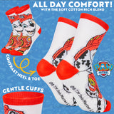 Paw Patrol Boys Calf Socks, Soft Breathable Kids Socks Pack of 5 - Boys Gifts