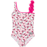 Get Trend Girls Swimming Costume Stretchy One Piece Swimsuit Comfortable Teenagers Swimwear - Get Trend