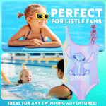 Get Trend Girls Swimming Costume Stretchy One Piece Swimsuit Comfortable Teenagers Swimwear for Beach Pool Holiday Essentials - Get Trend