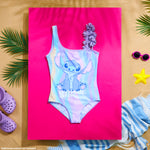 Get Trend Girls Swimming Costume Stretchy One Piece Swimsuit Comfortable Teenagers Swimwear for Beach Pool Holiday Essentials - Get Trend