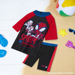 Get Trend Boys Swimming Costume Set 2 Piece Swimwear Rash Guard Top and Swimming Trunks Toddlers Kids Swimsuit for Beach Pool Holiday Essentials - Get Trend