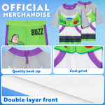Get Trend Boys Buzzlightyear Swimming Costume Set 2 Piece Swimwear Rash Guard Top and Swimming Trunks Toddlers Kids Swimsuit for Beach Pool Holiday Essentials - Get Trend