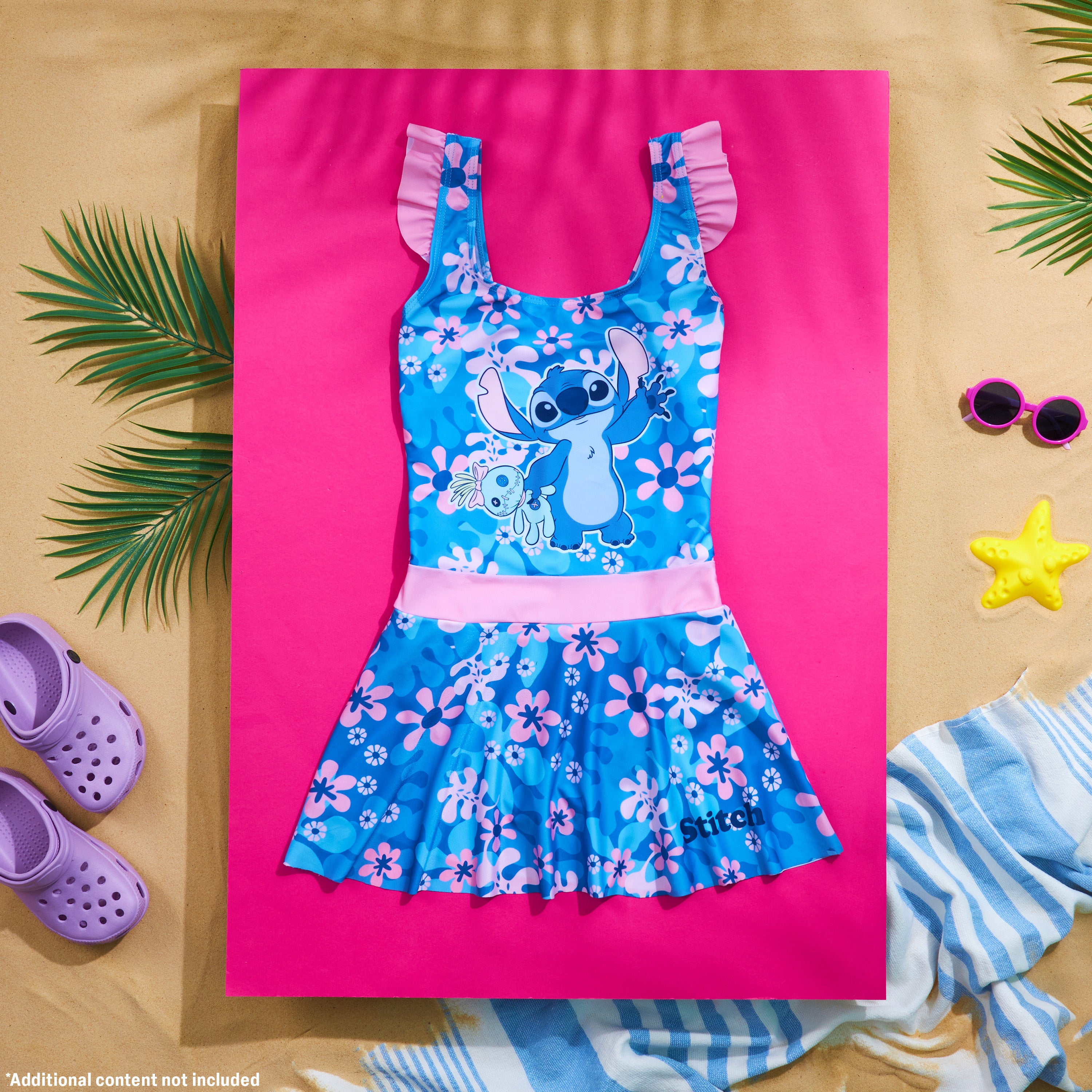 Get Trend Girls Swimming Costume Swim Dress Stretchy One Piece Swimsuit Comfortable Teenagers Swimwear for Beach Pool Holiday Essentials - Get Trend