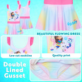 Get Trend Girls Swimming Costume Swim Dress Stretchy One Piece Swimsuit Comfortable Teenagers Swimwear for Beach Pool Holiday Essentials - Get Trend