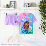 Gabby's Dollhouse Girls Short Pyjamas Set, Breathable Loungewear - Girls Gifts