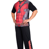 Marvel Deadpool and Wolverine Mens Pyjama Set, Soft Comfortable PJs Loungewear