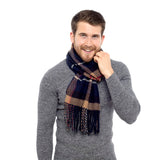 CityComfort Mens Scarf, Reversible Tartan Scarf for Men, Mens Gifts - Get Trend