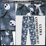 Disney Mens Pyjama Bottoms, Comfy Loungewear PJs with Pockets - Cosy Gifts for Him