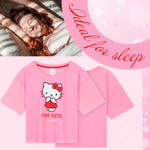 Hello Kitty Girls Pyjamas Set, Soft Comfortable Loungewear - Gifts for Girls - Get Trend