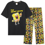 SPONGEBOB SQUAREPANTS Mens Pyjama Set Sleepwear