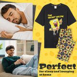 SPONGEBOB SQUAREPANTS Mens Pyjama Set Sleepwear