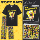 SPONGEBOB SQUAREPANTS Mens Pyjama Set Sleepwear
