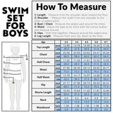 Bluey Swimsuit Set for Boys Toddlers 2 Piece Swimming Costume with Boys Swimming Shorts and Rash Vest for Swimming Pool Beach Trip Holiday Essentials - Get Trend