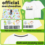 Get Trend Rick and Morty Mens Pyjamas Set Short PJs Nightwear Summer Lounge Set Sleepwear Jammies Funny Gifts for Men - Get Trend