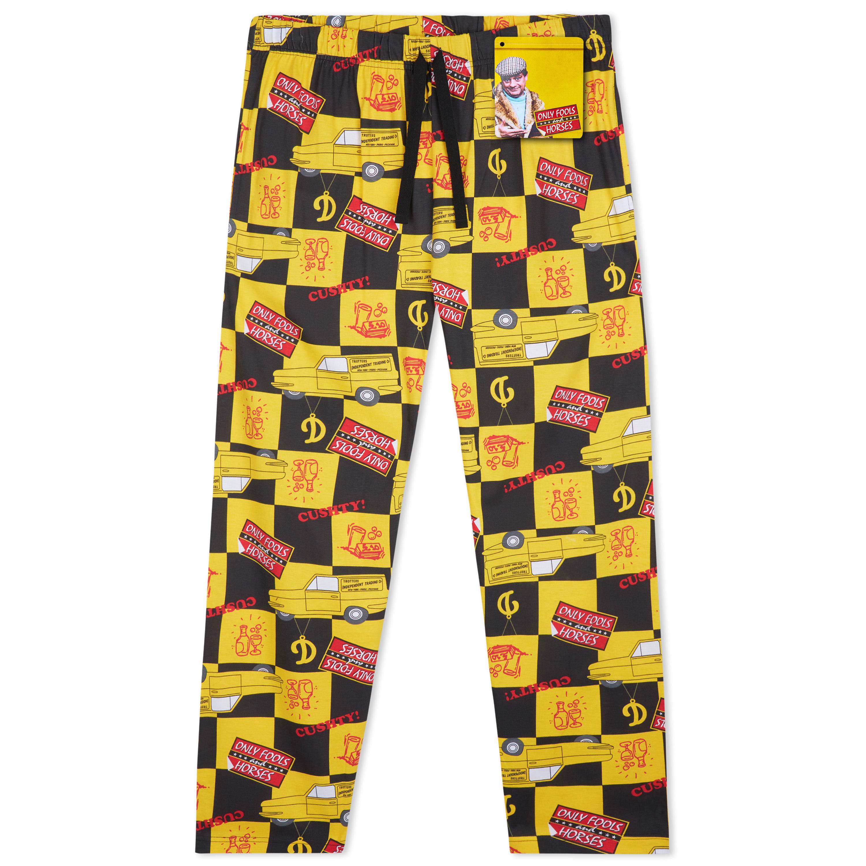 Only Fools and Horses Pyjamas for Men Long PJ Bottoms Loungewear Nightwear Teens Comfy Trousers Lounge Pants with Pockets Sleepwear Funny Gifts for Men - Get Trend