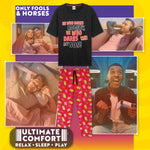Only Fools and Horses Pyjamas for Men Teens PJs Set Soft Breathable Nightwear Loungewear Comfy Jammies with Long Bottoms Sleepwear Funny Gifts for Men - Get Trend