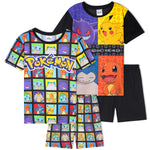Get Trend PJs Boys 2 Pack Pyjamas Set Short Sleeve Kids Teenagers Lounge Sets Nightwear Soft Comfy Sleepwear Boys Gifts - Get Trend