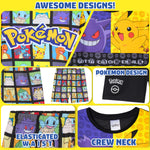Get Trend PJs Boys 2 Pack Pyjamas Set Short Sleeve Kids Teenagers Lounge Sets Nightwear Soft Comfy Sleepwear Boys Gifts - Get Trend