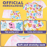 Get Trend PJs Girls 2 Pack Short Sleeve Pyjamas Set Kids Teens Lounge Sets Nightwear Soft Comfy Sleepwear Gifts for Girls - Get Trend