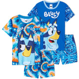 Get Trend PJs Boys 2 Pack Pyjamas Set Short Sleeve Kids Teenagers Lounge Sets Nightwear Soft Comfy Sleepwear Boys Gifts - Get Trend