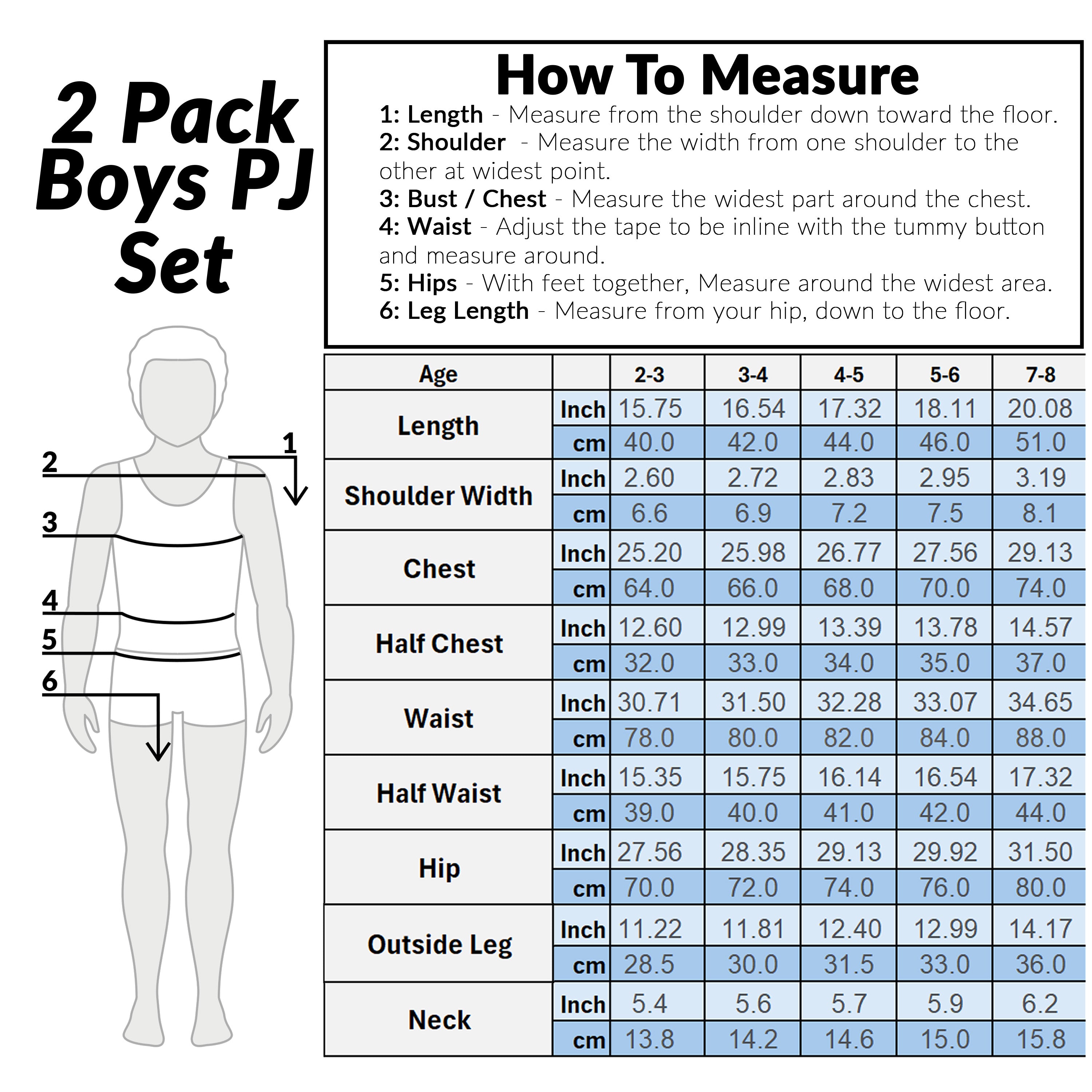 Get Trend PJs Boys 2 Pack Pyjamas Set Short Sleeve Kids Teenagers Lounge Sets Nightwear Soft Comfy Sleepwear Boys Gifts - Get Trend