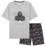 Disney Star Wars Mens Pyjamas Set Short PJs Soft Breathable Nightwear Loungewear Comfy Jammies Funny Sleepwear Baby Yoda Dad Gifts for Men - Get Trend