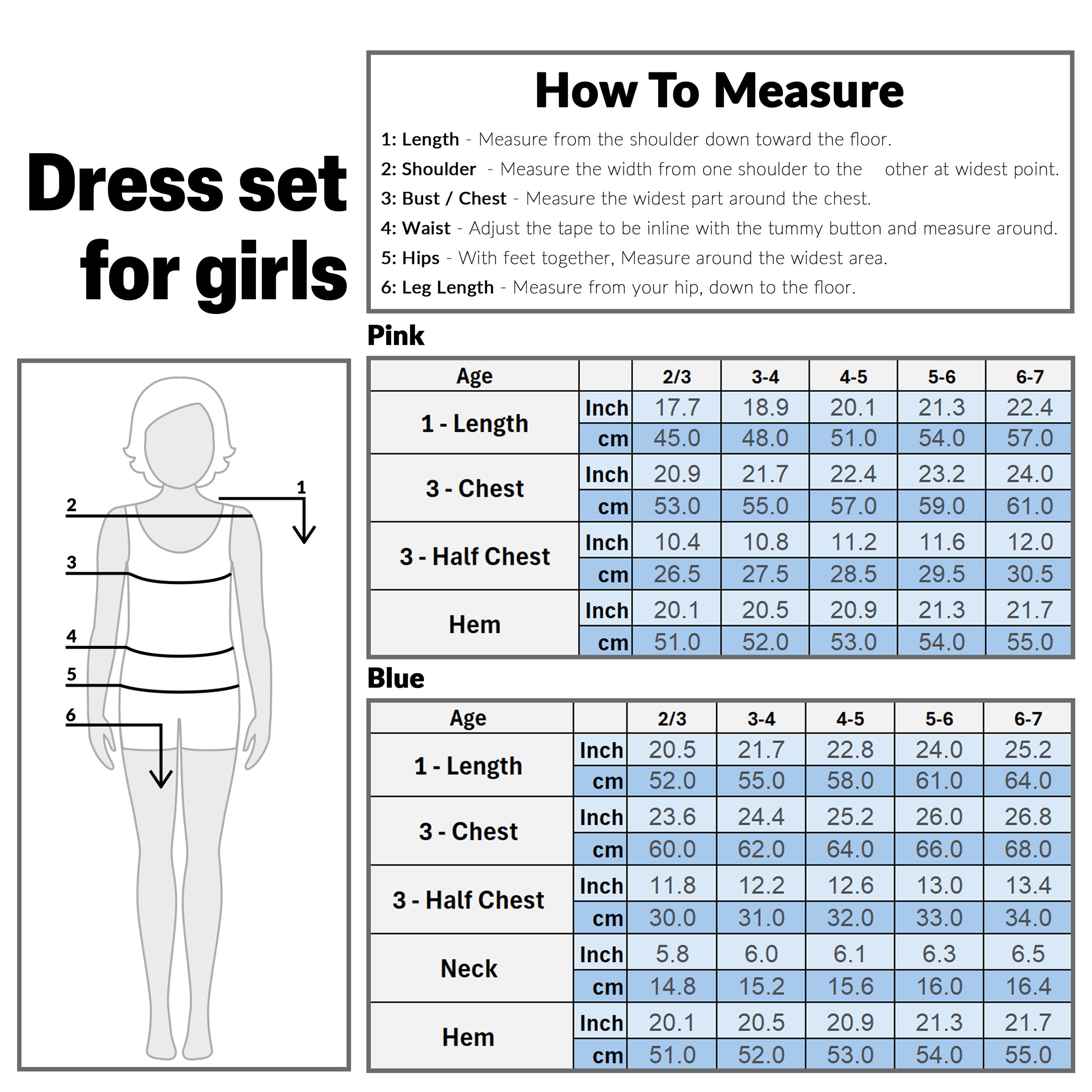 Bluey Dress for Kids Toddlers Pack of 2 Casual Party Swing Summer Dress Comfy Cute Holiday Girls Clothes Gifts for Girls - Get Trend