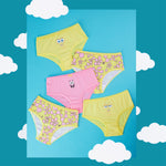 Get Trend | Spongebob Squarepants Knickers Girls Breathable Cotton Panties Toddlers Teens Underwear Multipack Underpants Girls Gifts - Get Trend