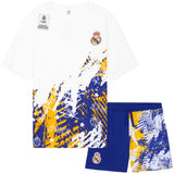 Soft Breathable Nightwear Sleepwear Cosy Summer Lounge Set Football Gifts for Men - Get Trend