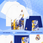 Soft Breathable Nightwear Sleepwear Cosy Summer Lounge Set Football Gifts for Men - Get Trend