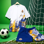 Soft Breathable Nightwear Sleepwear Cosy Summer Lounge Set Football Gifts for Men - Get Trend