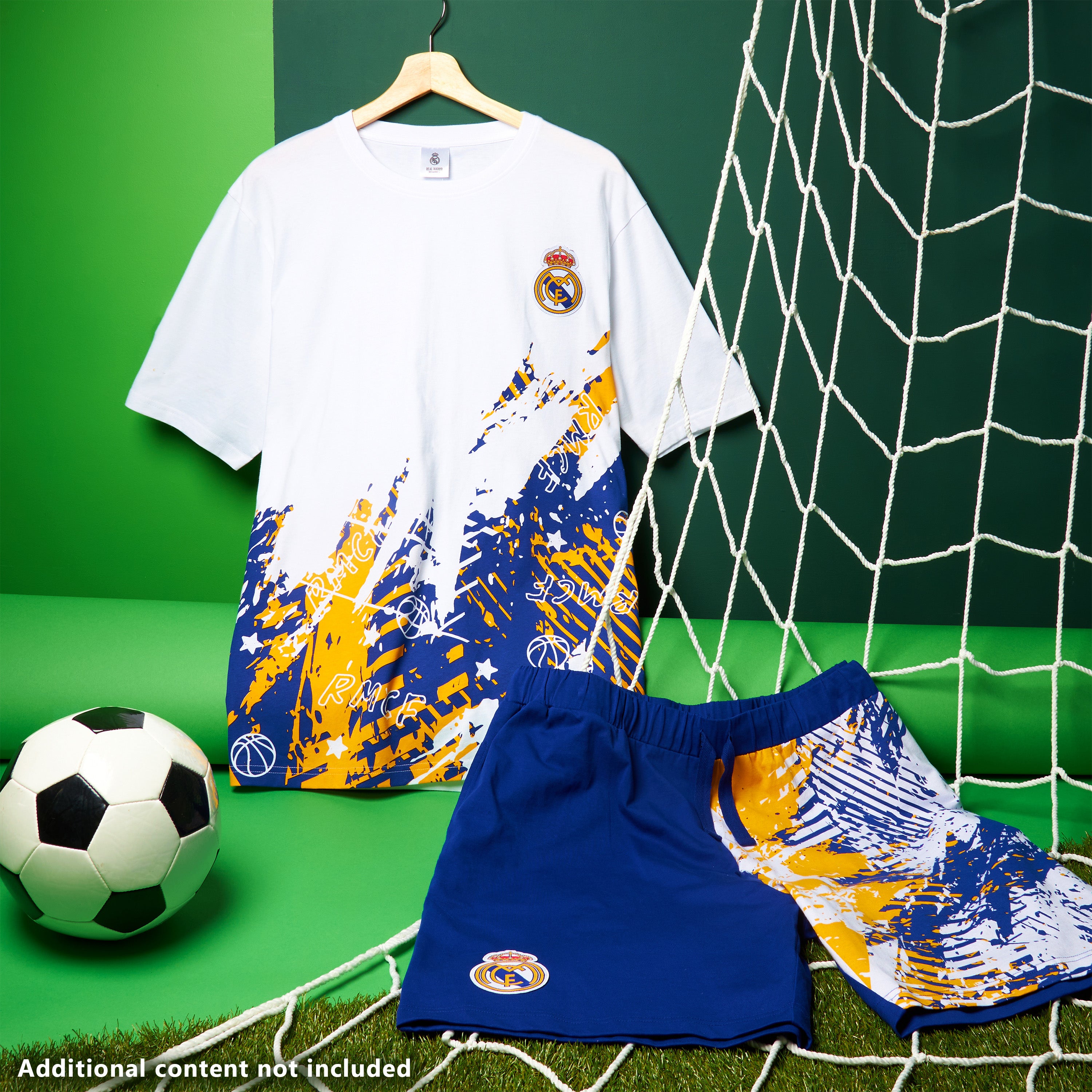 Soft Breathable Nightwear Sleepwear Cosy Summer Lounge Set Football Gifts for Men - Get Trend