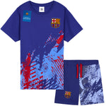 Get Trend Pyjamas for Boys Teens Short Football PJs Set Breathable Nightwear Loungewear Jammies Sleepwear Boys Gifts - Get Trend