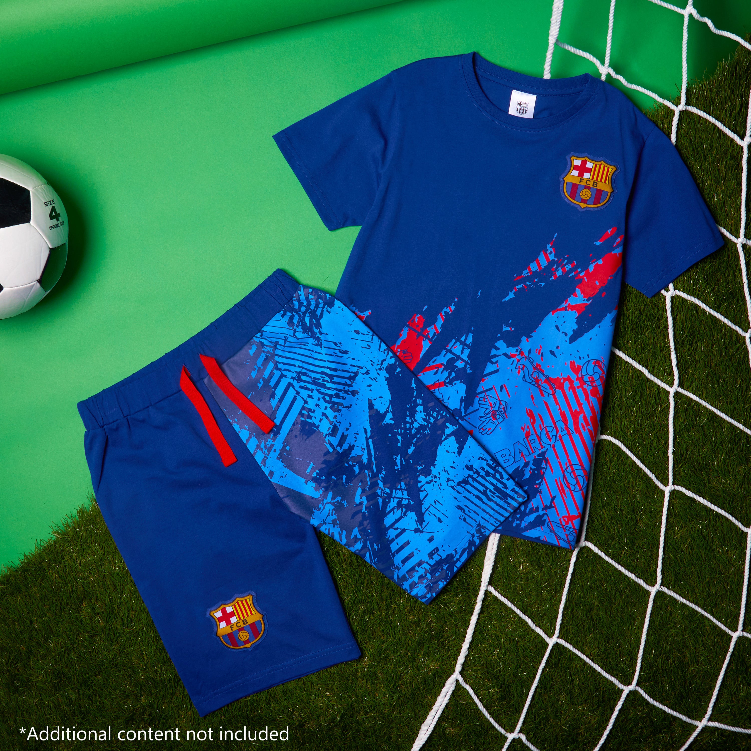 Get Trend Pyjamas for Boys Teens Short Football PJs Set Breathable Nightwear Loungewear Jammies Sleepwear Boys Gifts - Get Trend