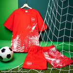 Get Trend Mens Pyjamas Set Short PJs Soft Breathable Nightwear Sleepwear Cosy Summer Lounge Set Football Gifts for Men - Get Trend