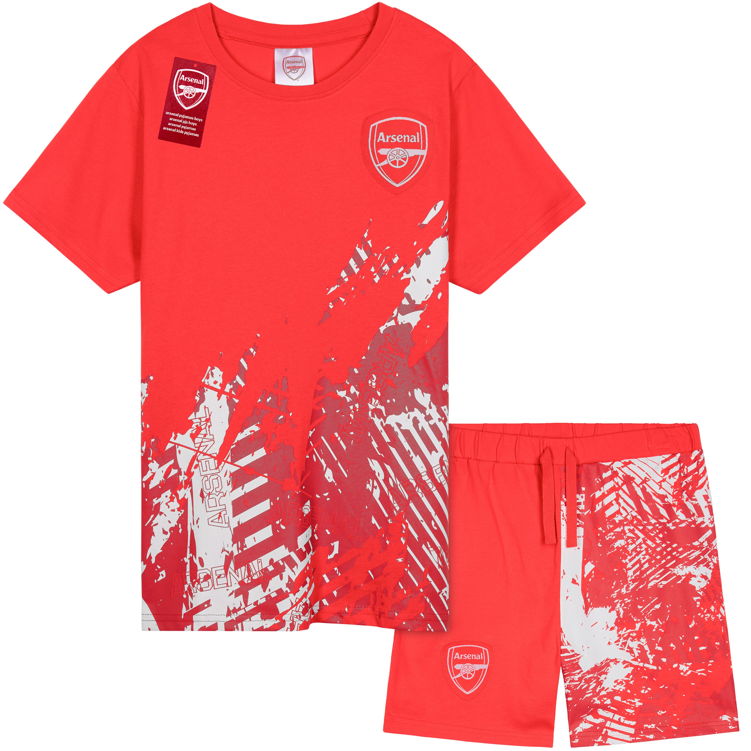 Get Trend Pyjamas for Boys Teens Short Football PJs Set Breathable Nightwear Loungewear Jammies Sleepwear Boys Gifts - Get Trend