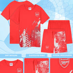 Get Trend Pyjamas for Boys Teens Short Football PJs Set Breathable Nightwear Loungewear Jammies Sleepwear Boys Gifts - Get Trend